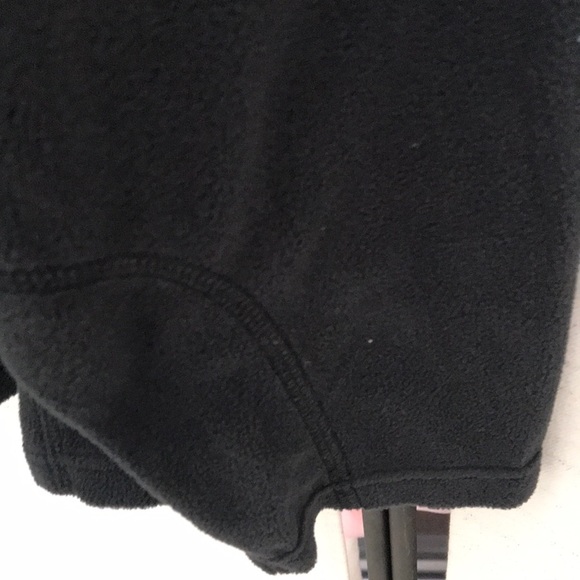 Columbia microfiber zip down front soft! fleece  mens black size XXL - Picture 7 of 9